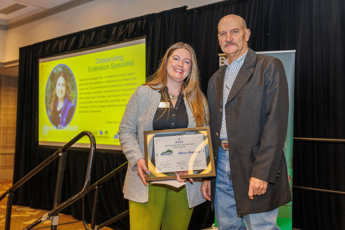 KASEP 2025 Outstanding Extension Specialist award